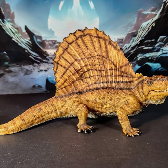 2013 - Papo • Dimetrodon • This Extremely common Permian Animal - Picture 8 of 8
